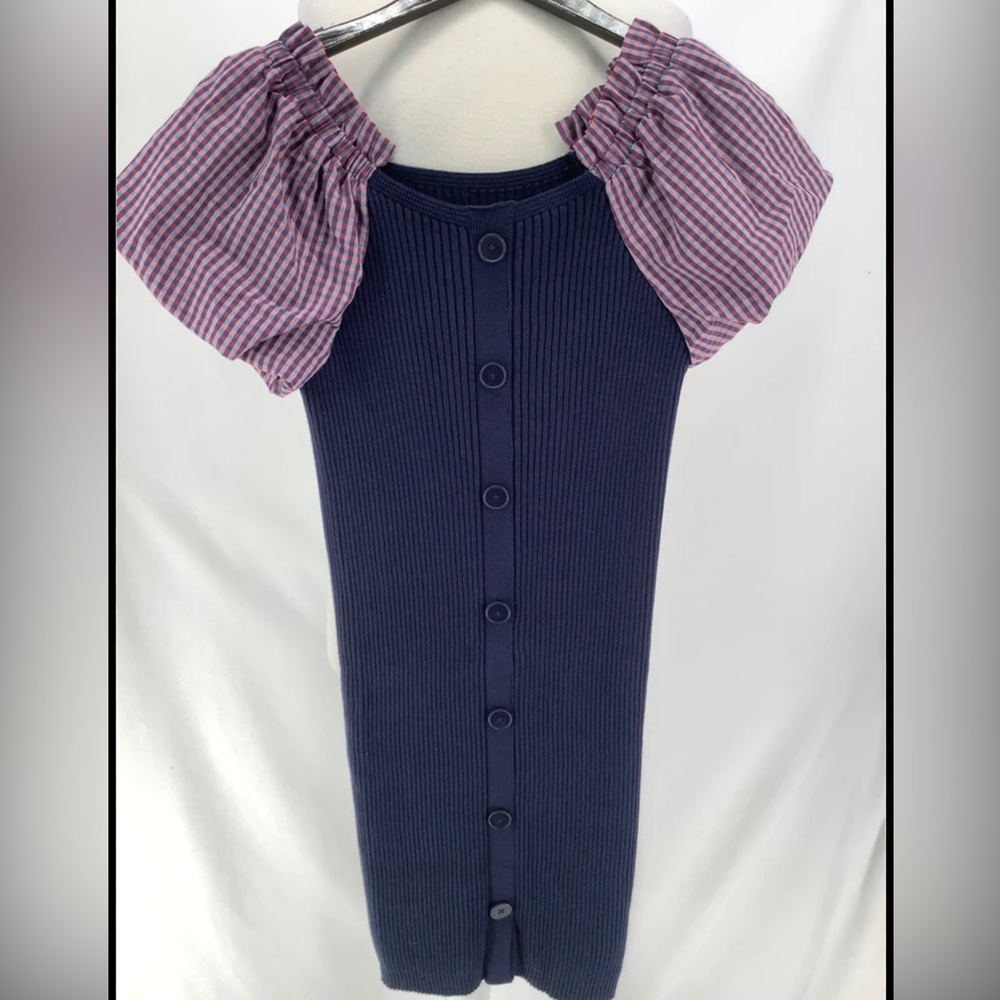 NWT MAEVE Anthropologie Puff Sleeve Dress - Picture 5 of 5